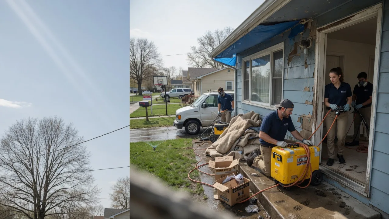 Basement Flood Cleanup in Electra, TX near me